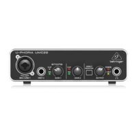 Interface de audio UMC 22 Beringer